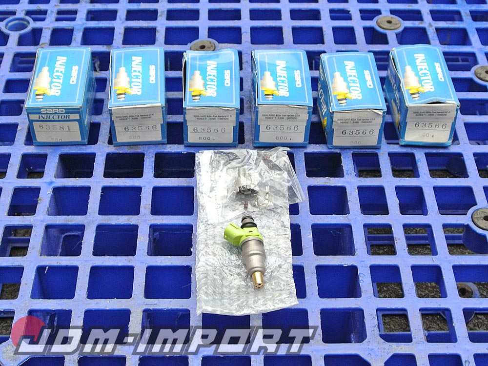 thumbnail image 2 of KSM Motorsports 650cc Top Feed Fuel Injectors (Set Of 4) - Denso Style For CA18DET, 4G63, RX-7 2 of 2