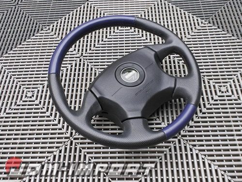 Genuine Subaru Legacy Blue Momo steering wheel